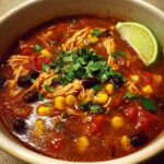 Hearty Chicken Taco Soup Ready in Just 40 Minutes 9 Chicken Taco Soup