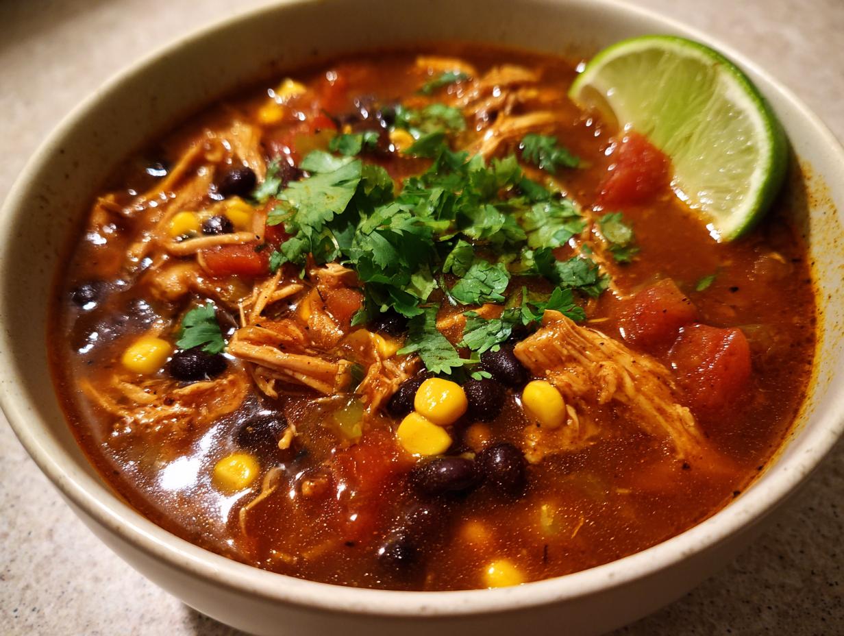 Chicken Taco Soup - detail 3