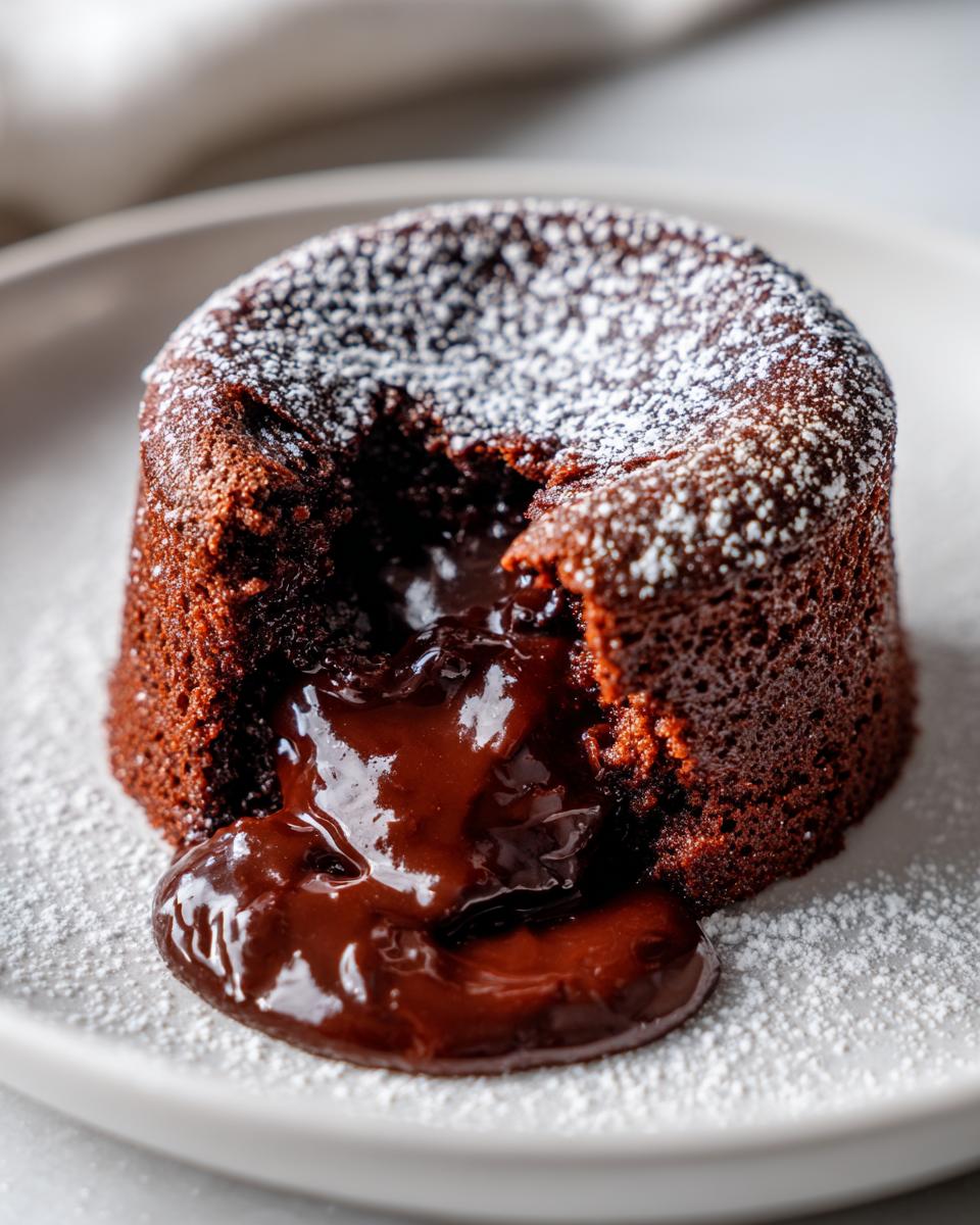 15-Minute Chocolate Lava Cake - Irresistible Molten Bliss 6 Chocolate Lava Cake - detail 1