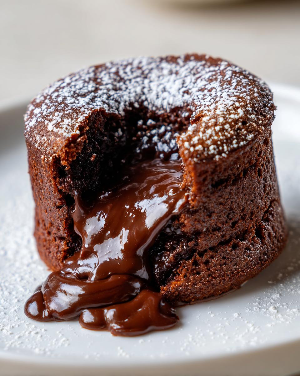 15-Minute Chocolate Lava Cake - Irresistible Molten Bliss 7 Chocolate Lava Cake - detail 2