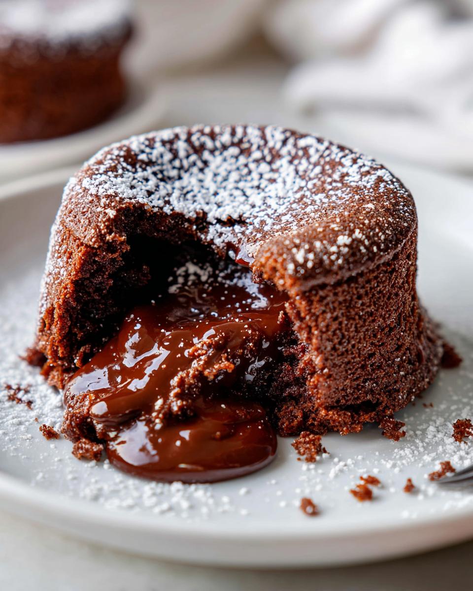 15-Minute Chocolate Lava Cake - Irresistible Molten Bliss 8 Chocolate Lava Cake - detail 3
