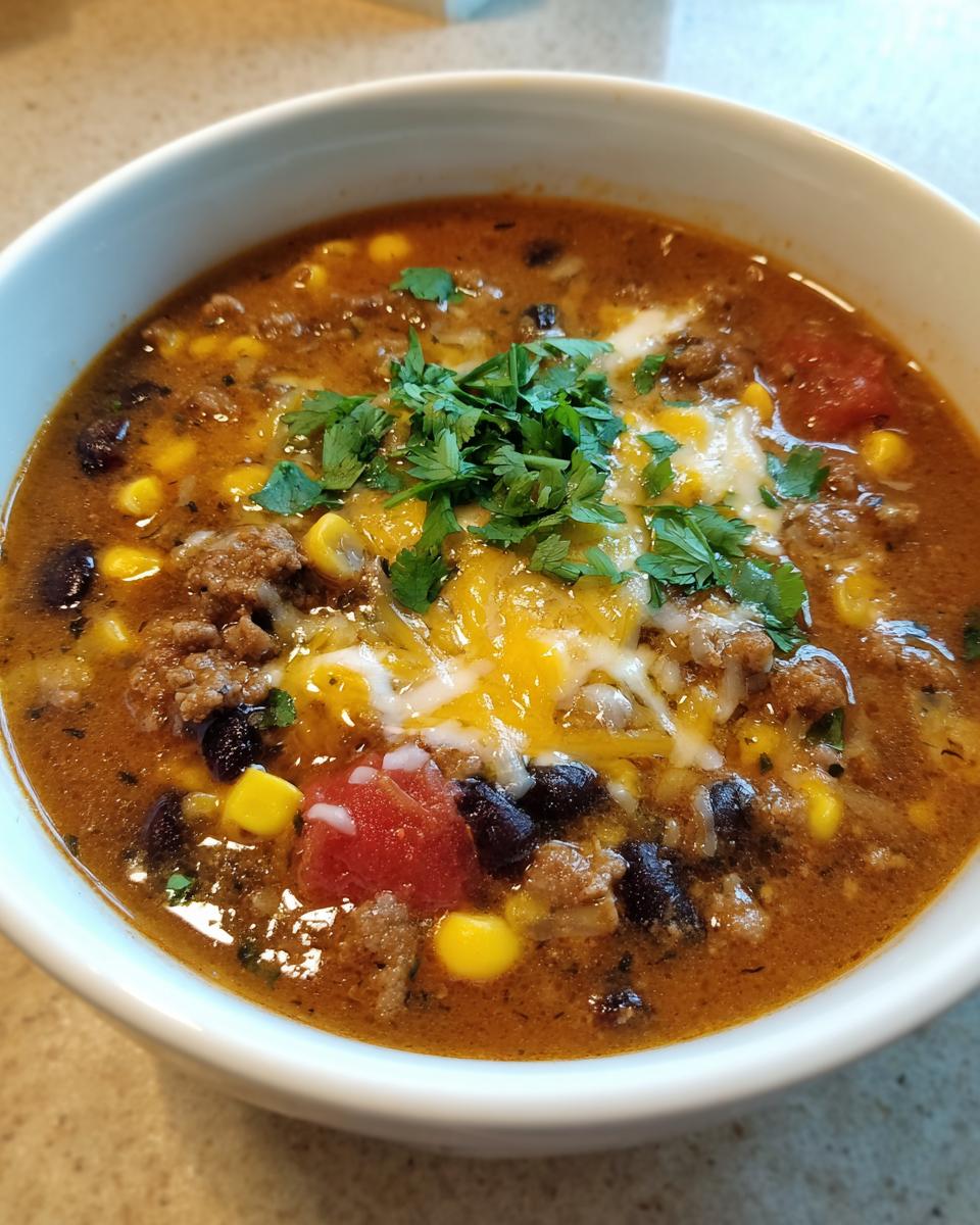 Creamy Taco Soup (Crock Pot) - detail 1
