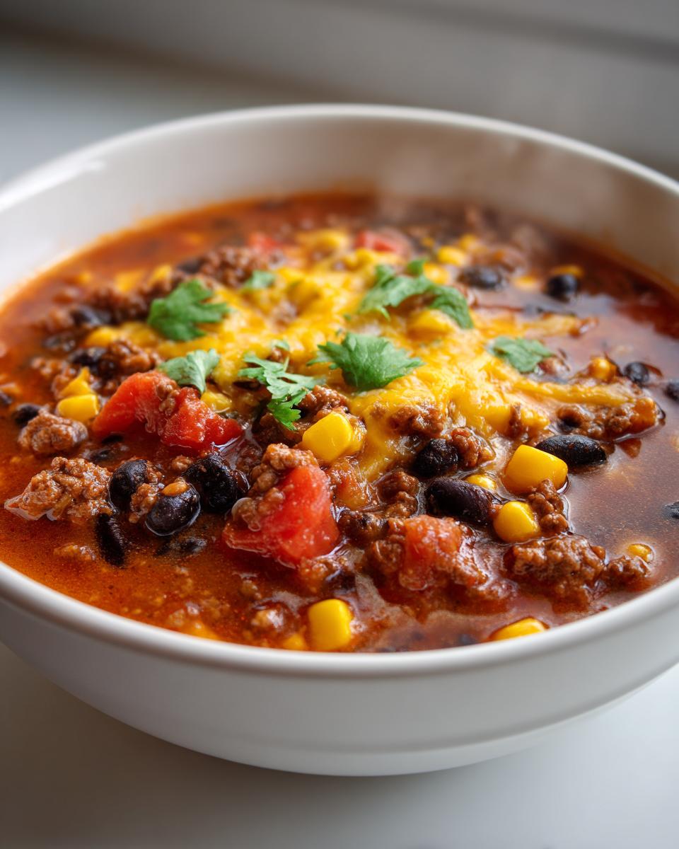 Creamy Taco Soup (Crock Pot) - detail 2