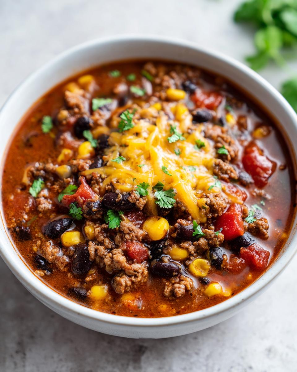 Creamy Taco Soup (Crock Pot) - detail 3