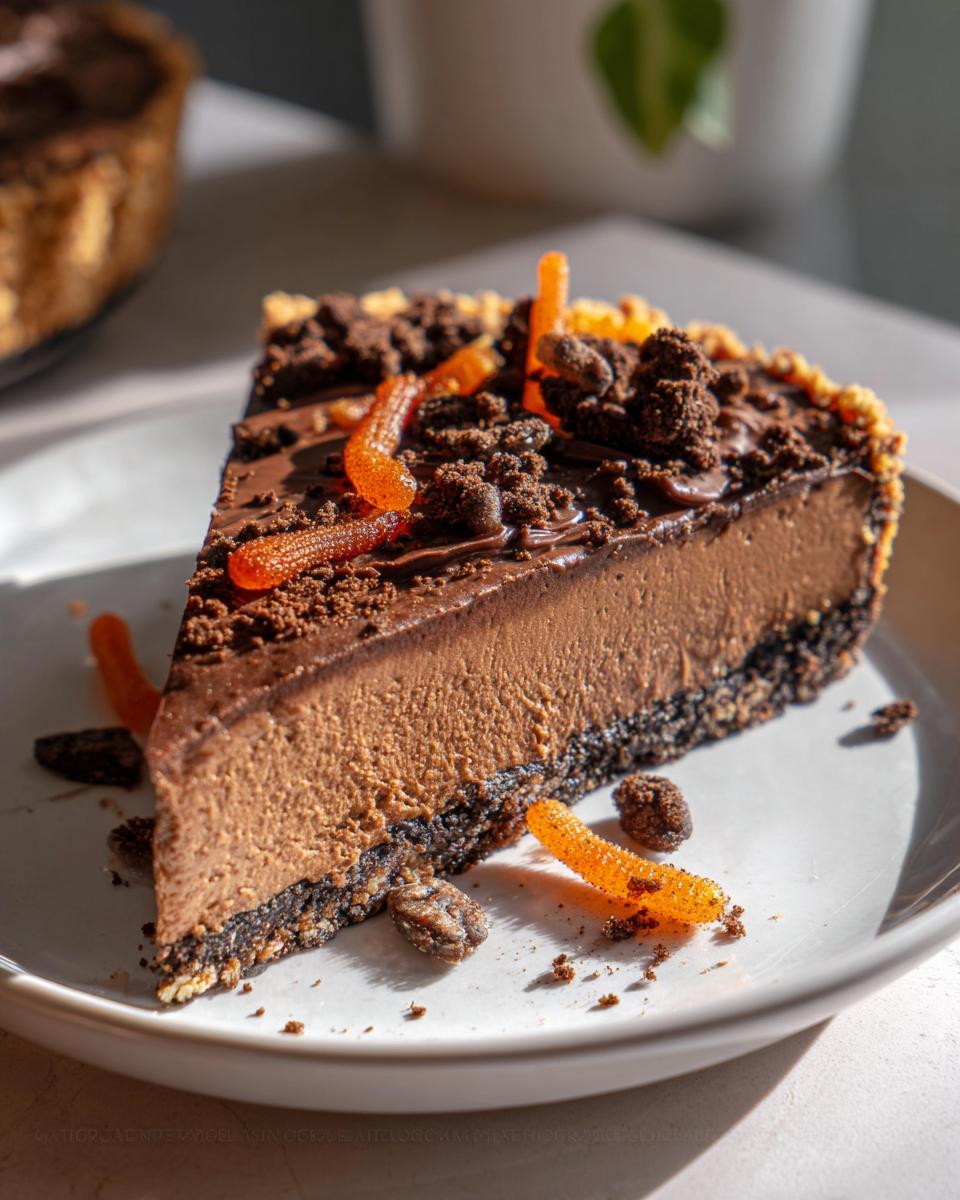 15-Minute Dark Chocolate Pecan Worms in Dirt Mousse Tart Bliss 6 Dark Chocolate Pecan