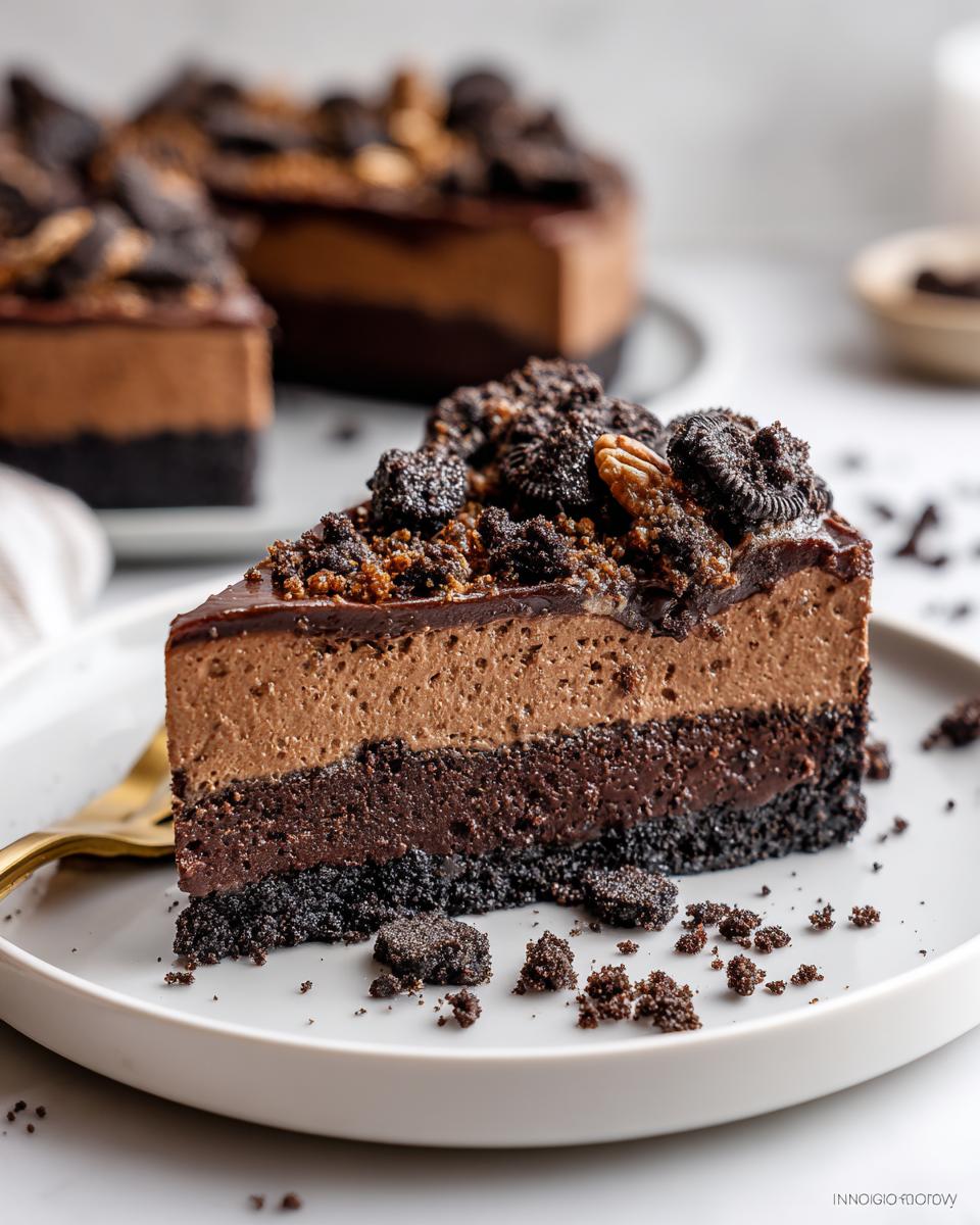 15-Minute Dark Chocolate Pecan Worms in Dirt Mousse Tart Bliss 7 Dark Chocolate Pecan