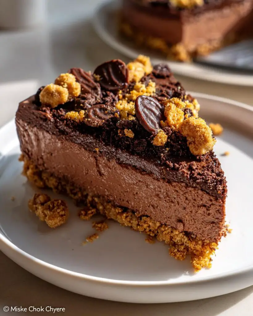 15-Minute Dark Chocolate Pecan Worms in Dirt Mousse Tart Bliss 13 Dark Chocolate Pecan "Worms in Dirt" Mousse Tart