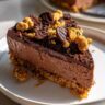 Dark Chocolate Pecan "Worms in Dirt" Mousse Tart