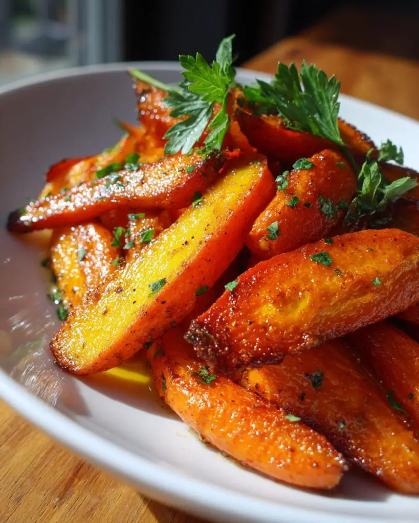 Honey Glazed Spiced Carrots