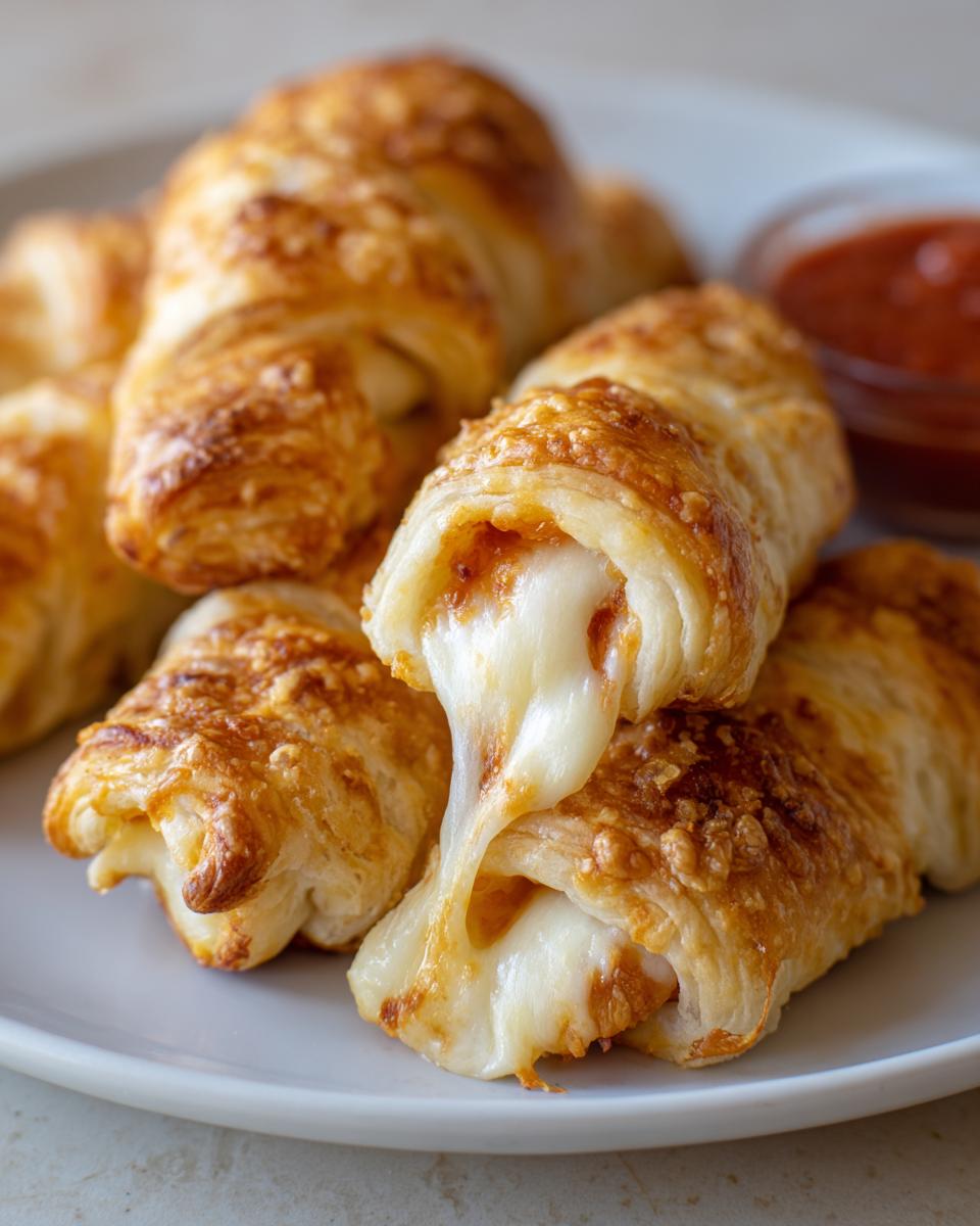 Mummy Mozzarella Sticks: 3-Ingredient Halloween Snack Delight 8 Mummy Mozzarella Sticks: 3-Ingredient Halloween Appetizer - detail 3