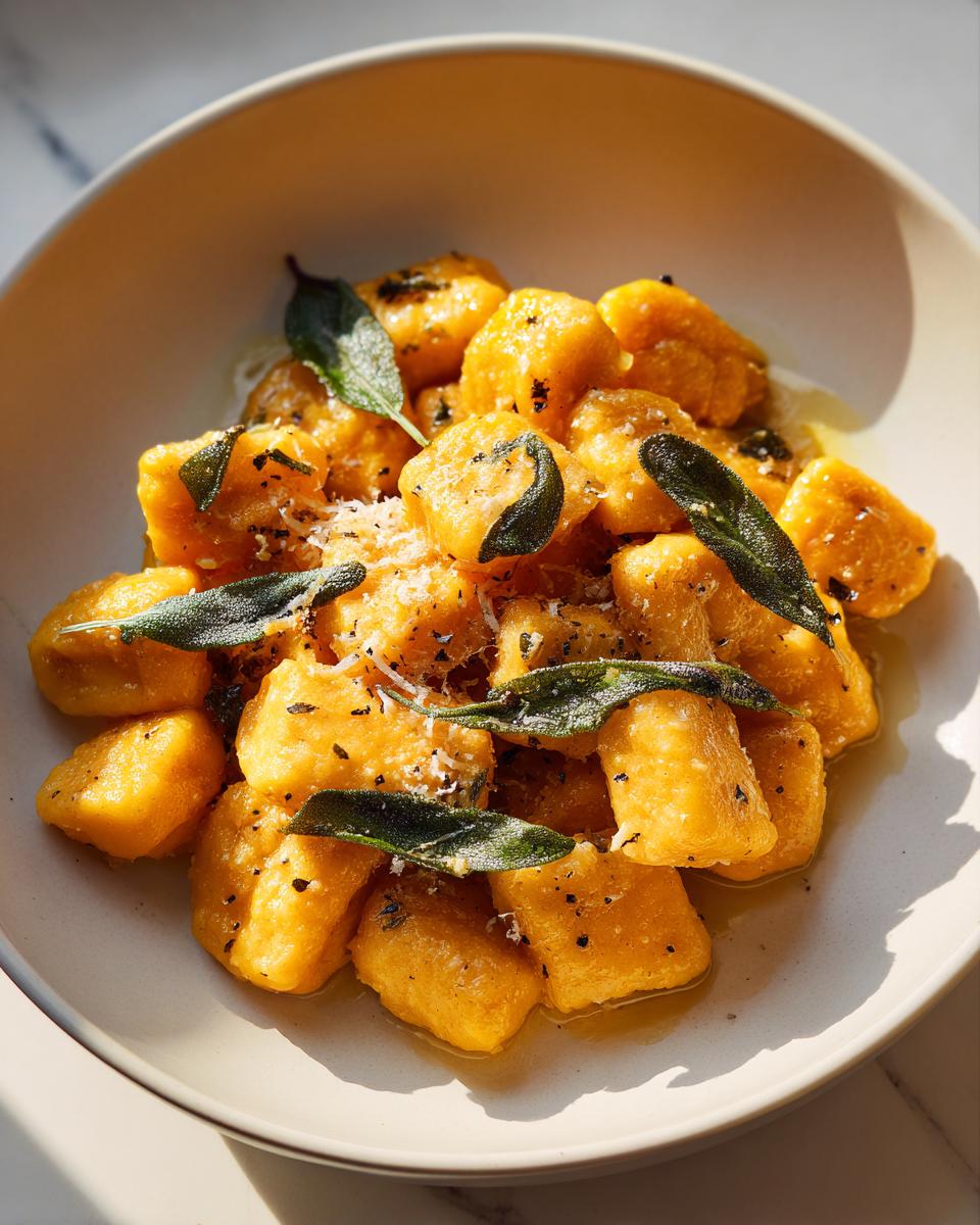 Irresistible Pumpkin Gnocchi with Brown Butter Sauce in 30 Minutes 7 Pumpkin Gnocchi with Brown Butter Sauce for Cozy Fall Nights - detail 2