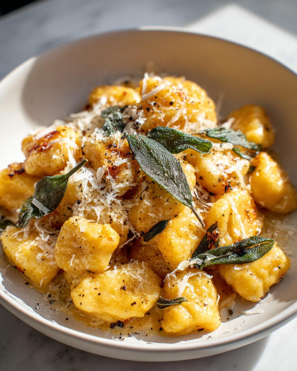 Irresistible Pumpkin Gnocchi with Brown Butter Sauce in 30 Minutes 8 Pumpkin Gnocchi with Brown Butter Sauce for Cozy Fall Nights - detail 3