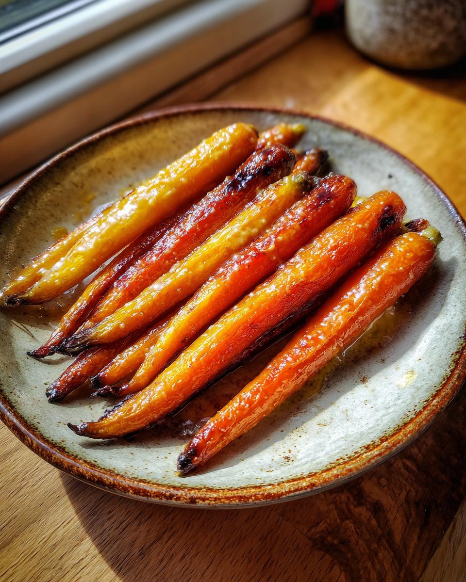 Roasted Carrots with Honey Mustard Glaze - detail 2