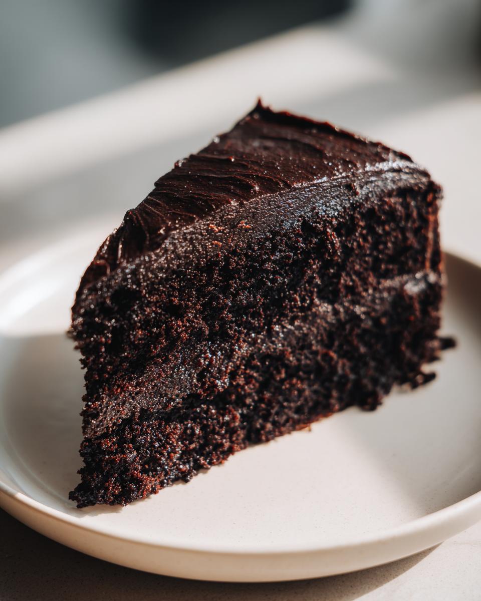 Spooky Black Velvet Halloween Cake - detail 2
