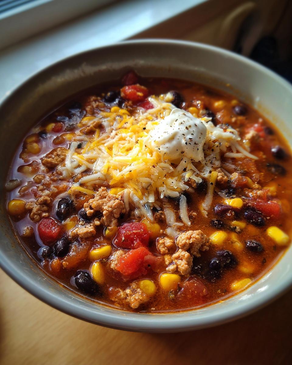 Irresistible Turkey Taco Soup Ready in 40 Minutes Flat 8 Turkey Taco Soup - detail 3