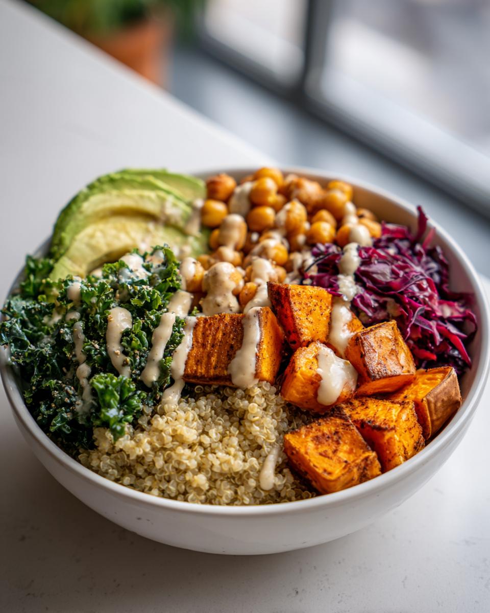 Divine Vegan Buddha Bowl Recipe in Just 30 Minutes 7 Vegan Buddha Bowl - detail 2