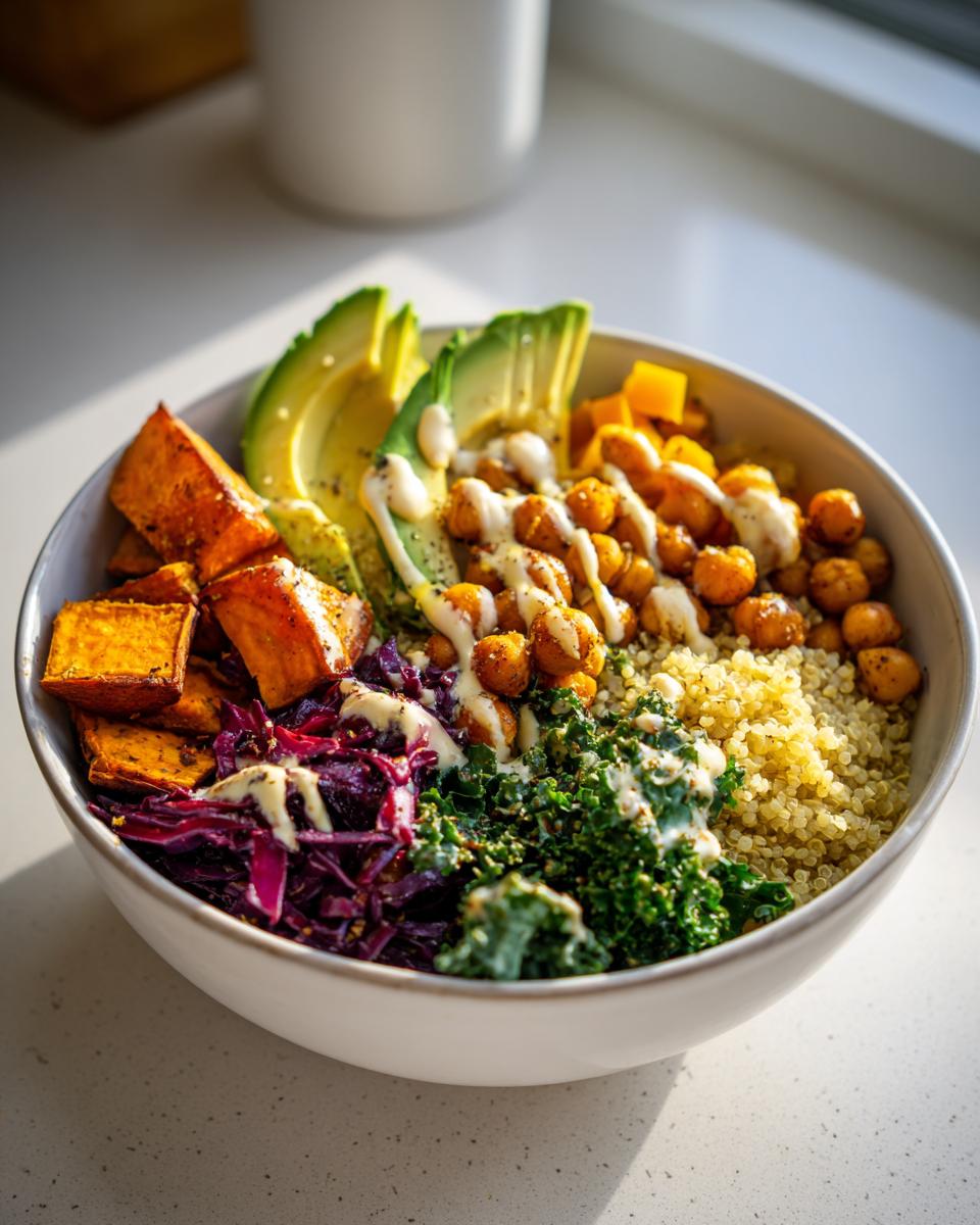 Divine Vegan Buddha Bowl Recipe in Just 30 Minutes 8 Vegan Buddha Bowl - detail 3