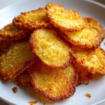 Air-Fryer Parmesan Potato Chips