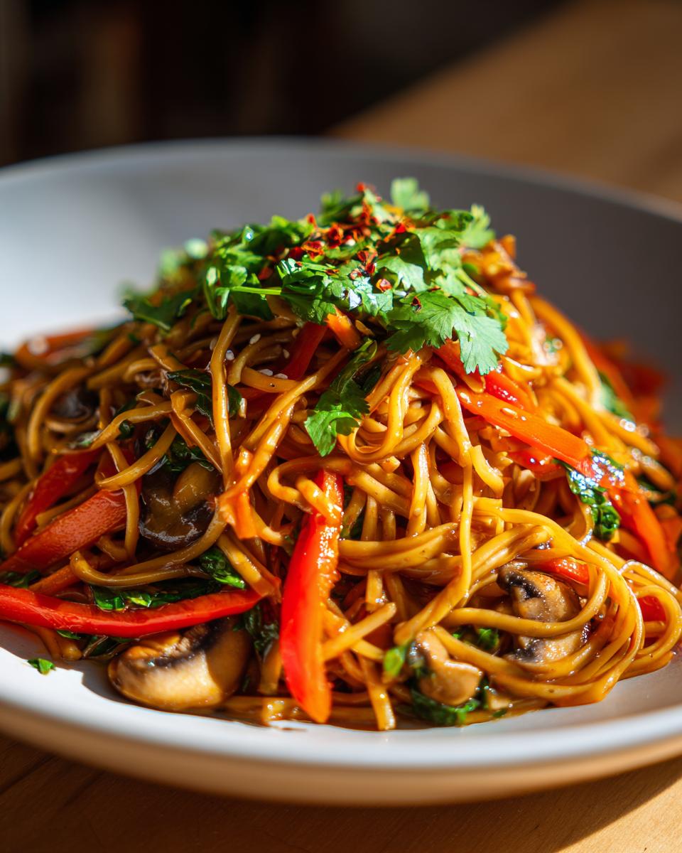 Asian-Inspired Stir-Fry Noodles - detail 2