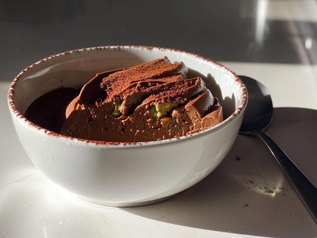 Avocado Chocolate Mousse - detail 1