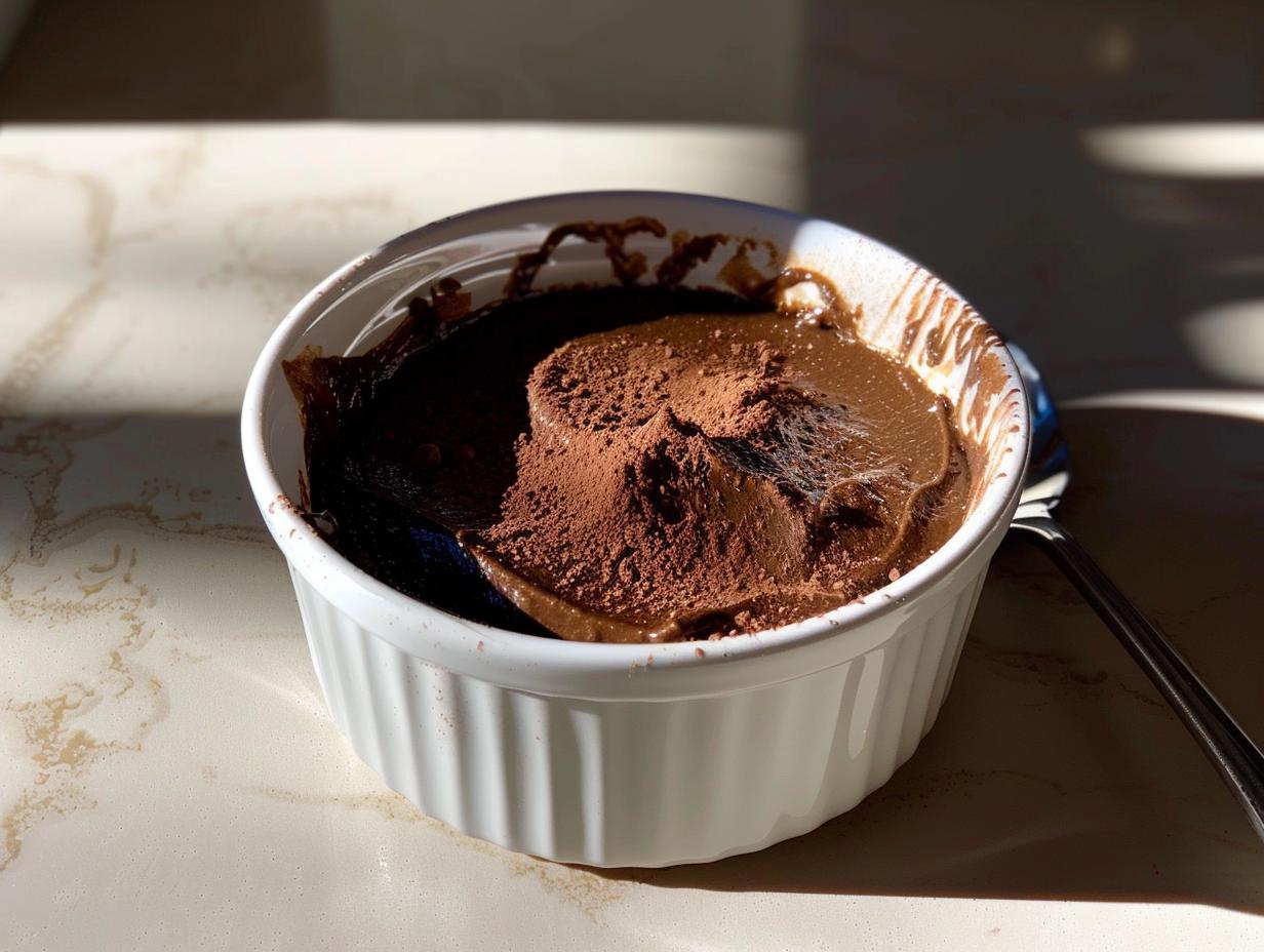 Avocado Chocolate Mousse - detail 2