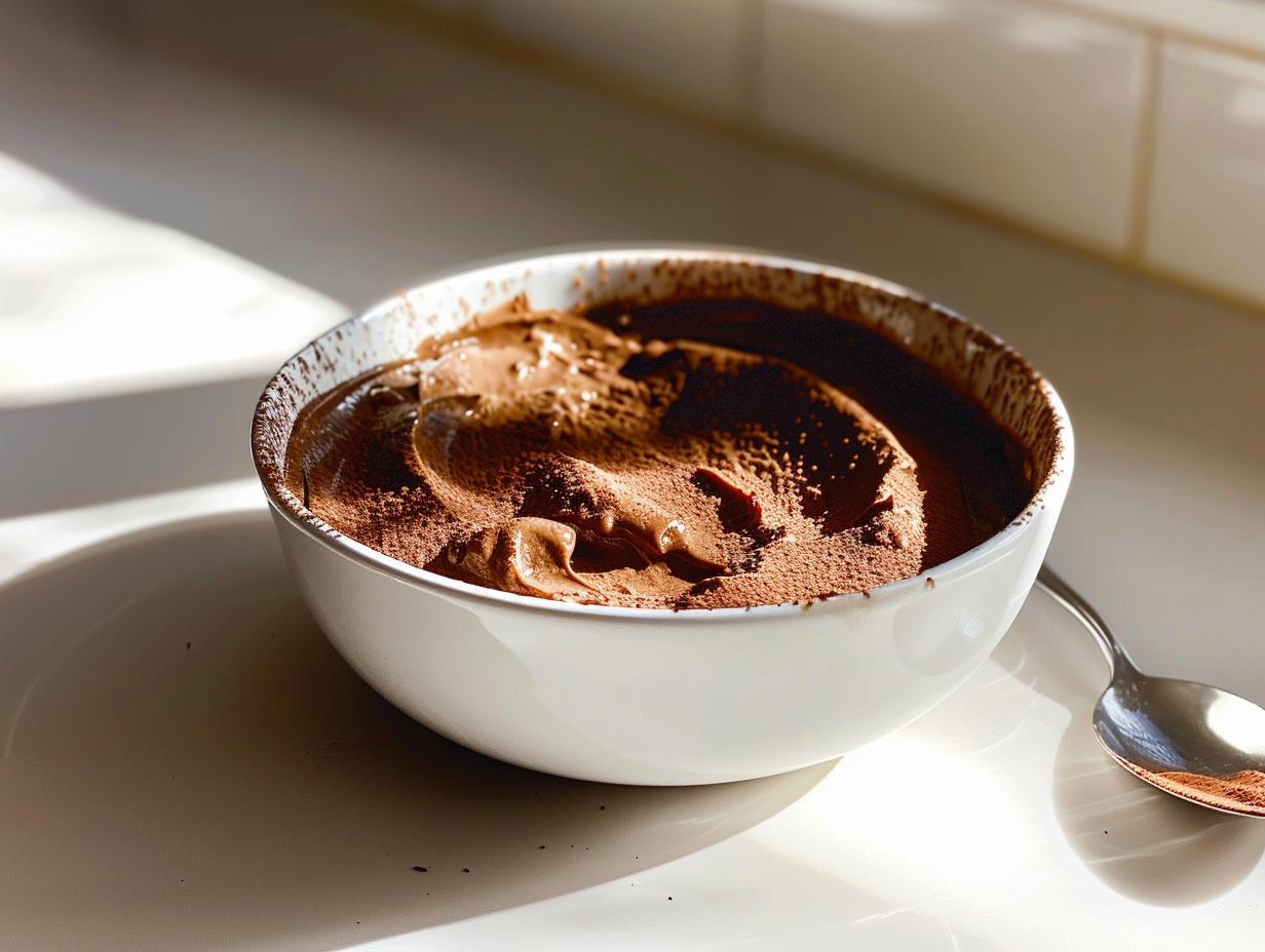 Avocado Chocolate Mousse - detail 3