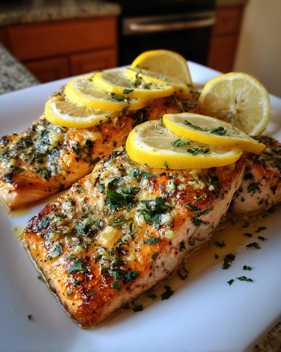30-Minute Baked Garlic Butter Salmon with Lemon Perfection 8 Baked Garlic Butter Salmon with Lemon - detail 3