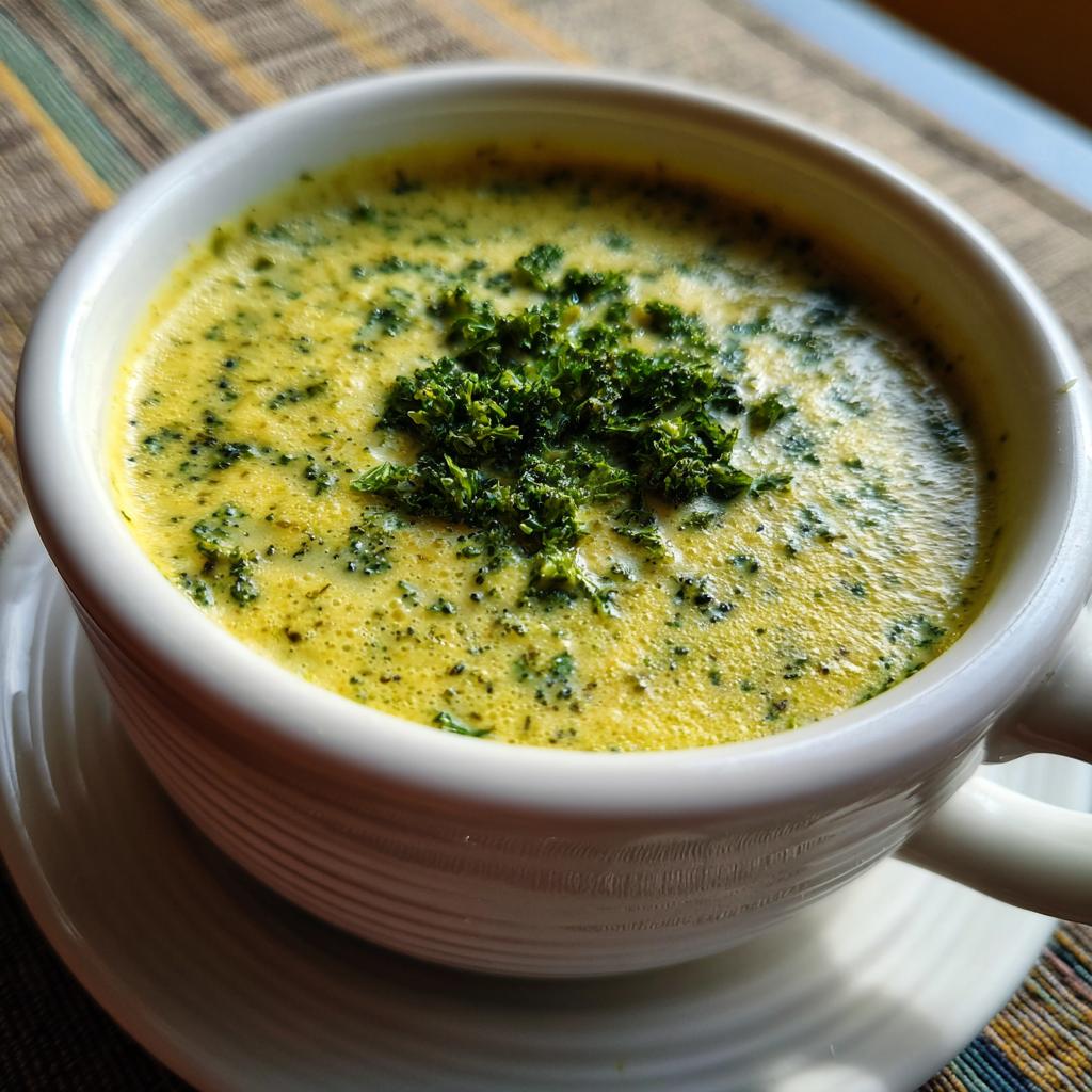 Broccoli Cheddar Soup (Healthy Version) - Tasty