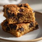 Cinnamon-Spiced Chickpea Blondies