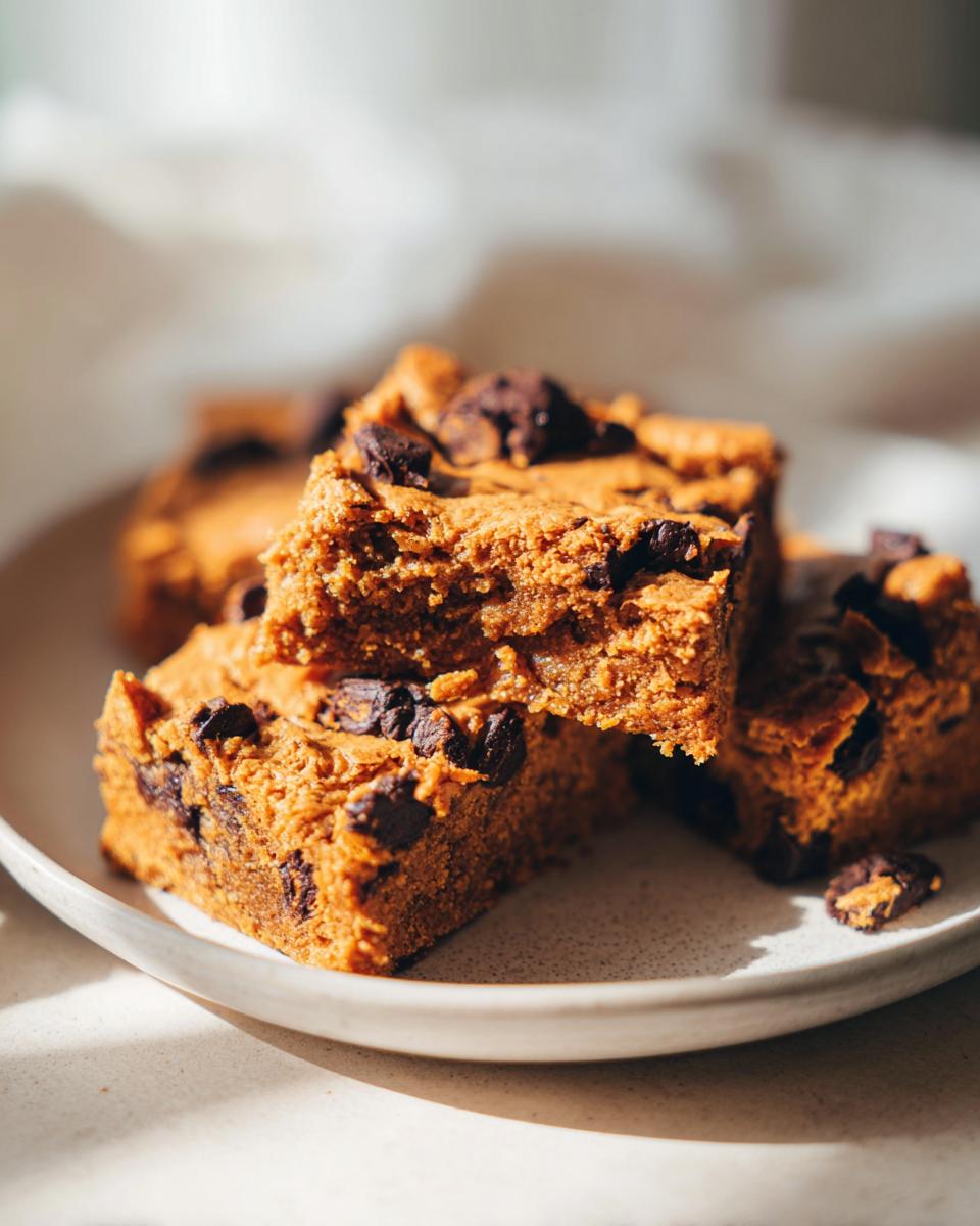 Cinnamon-Spiced Chickpea Blondies - detail 2