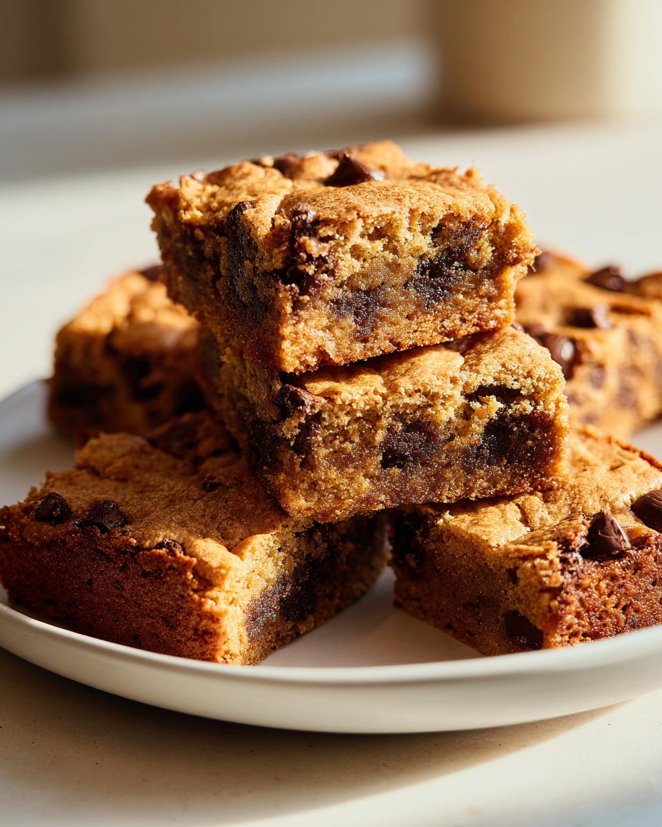 Cinnamon-Spiced Chickpea Blondies - detail 3