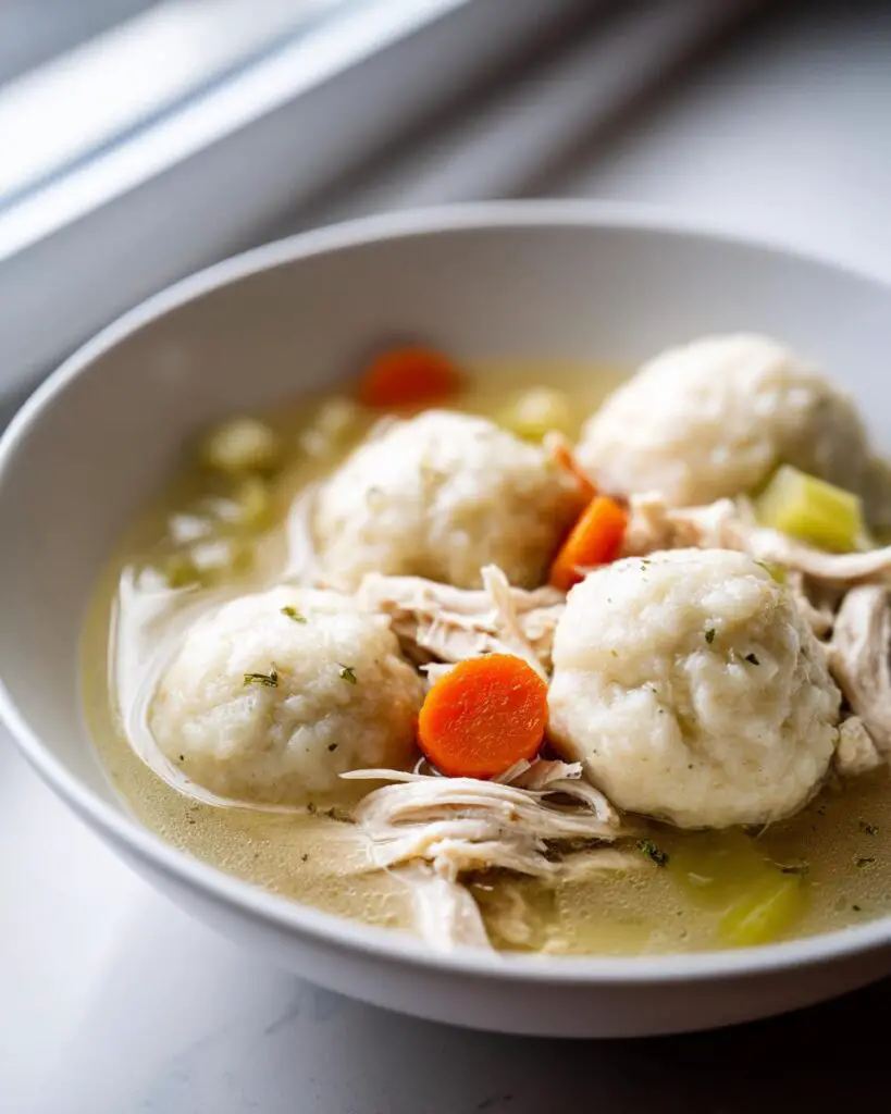 Cozy Chicken & Dumplings from Scratch
