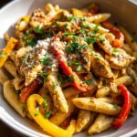 30-Minute Creamy Cajun Pasta with Chicken & Peppers You'll Crave 9 Creamy Cajun Pasta with Chicken & Peppers