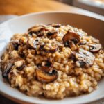 Creamy Mushroom Risotto – Winter Comfort Meal
