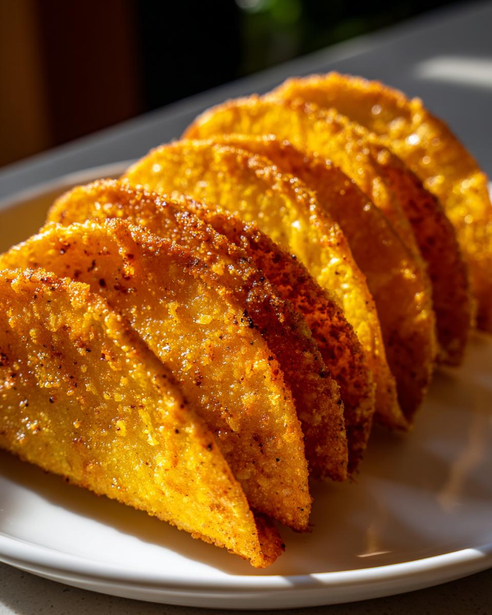 Crunchy Cauliflower Taco Shells