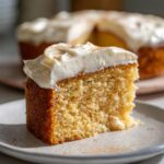 Easy Eggnog Cake with Cream Cheese Frosting