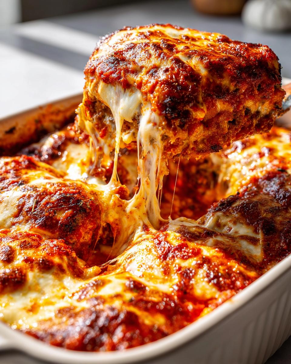 Eggplant Parmesan - detail 1