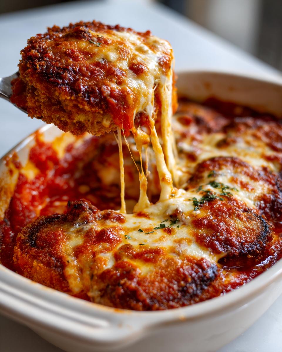Eggplant Parmesan - detail 2