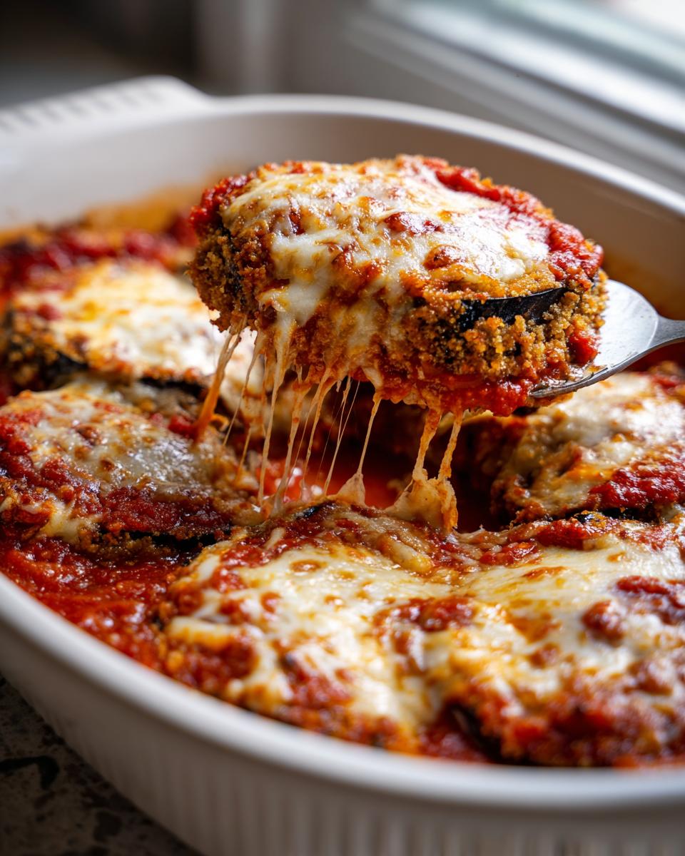 Eggplant Parmesan - detail 3