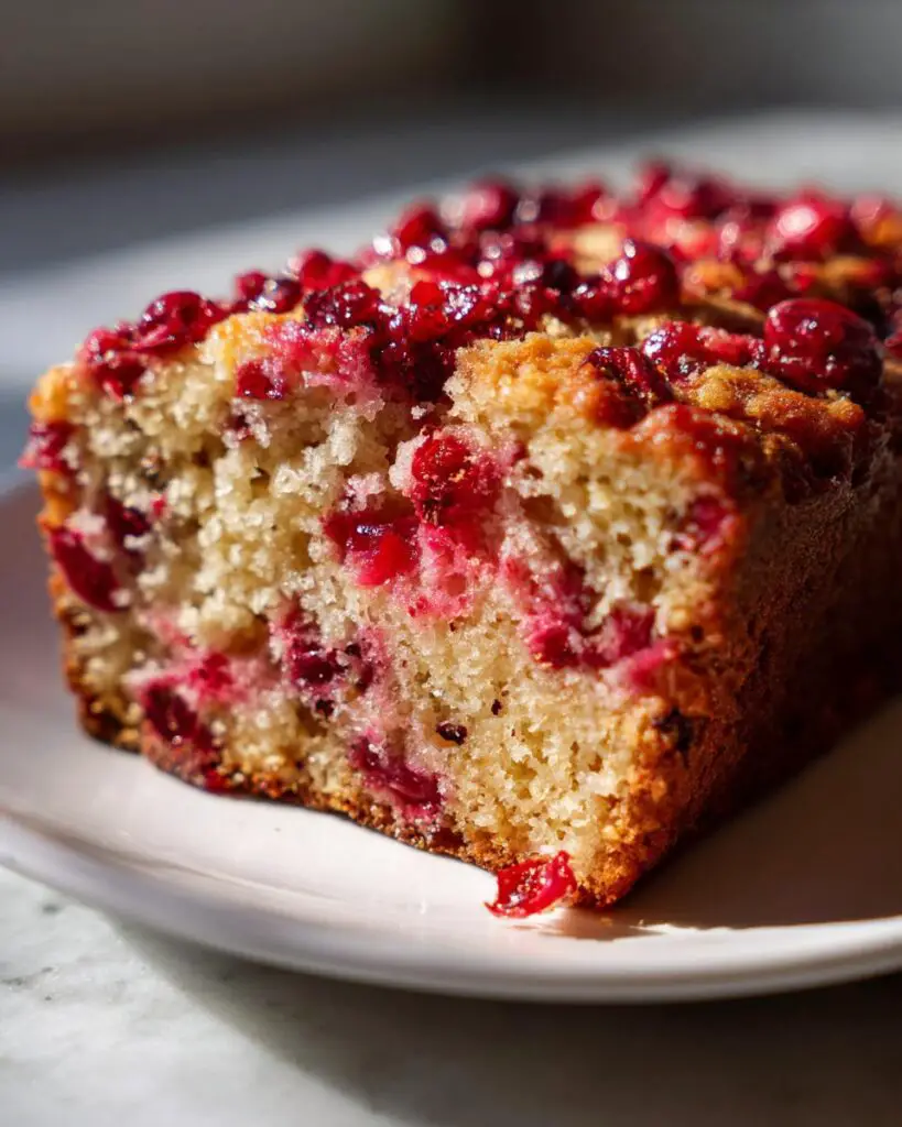 Festive Cranberry Orange Bread