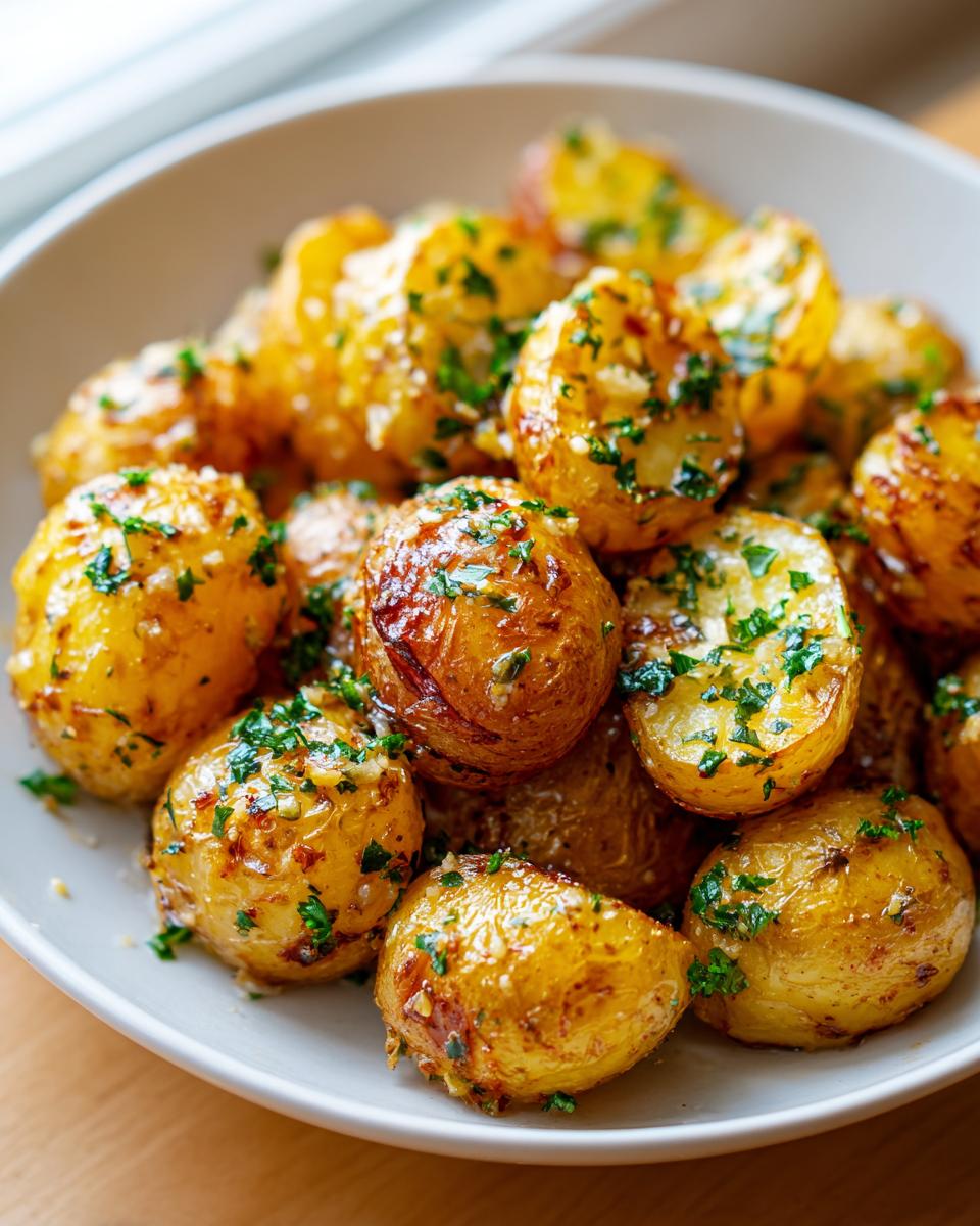 Garlic Butter Roasted Potatoes – Easy Side Dish - detail 1