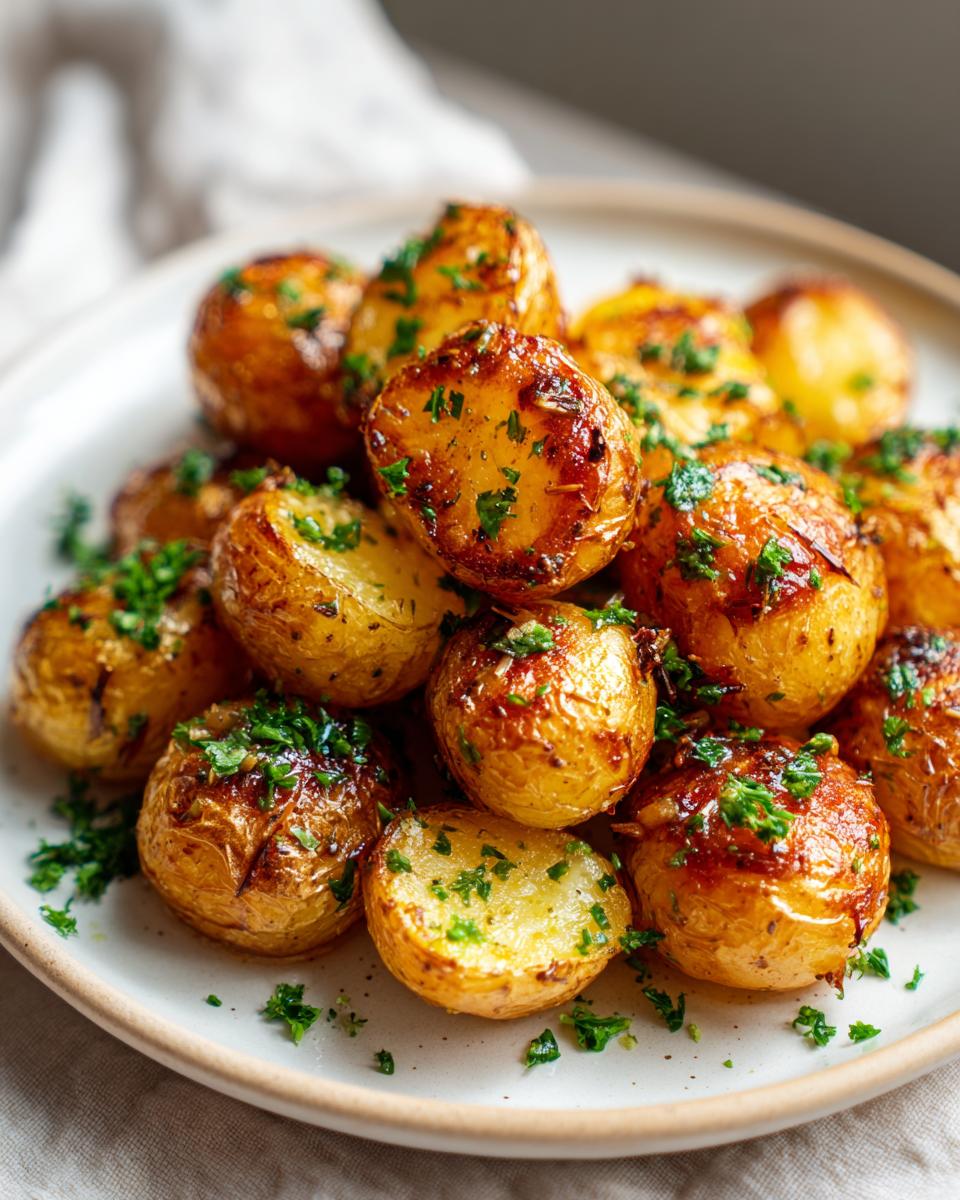 Garlic Butter Roasted Potatoes – Easy Side Dish - detail 2