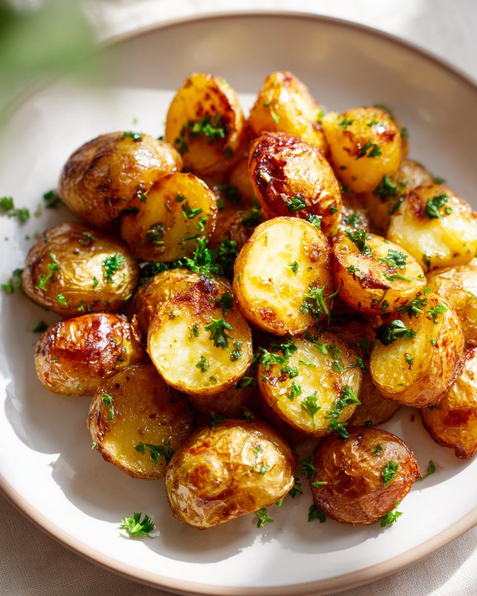 Garlic Butter Roasted Potatoes – Easy Side Dish - detail 3