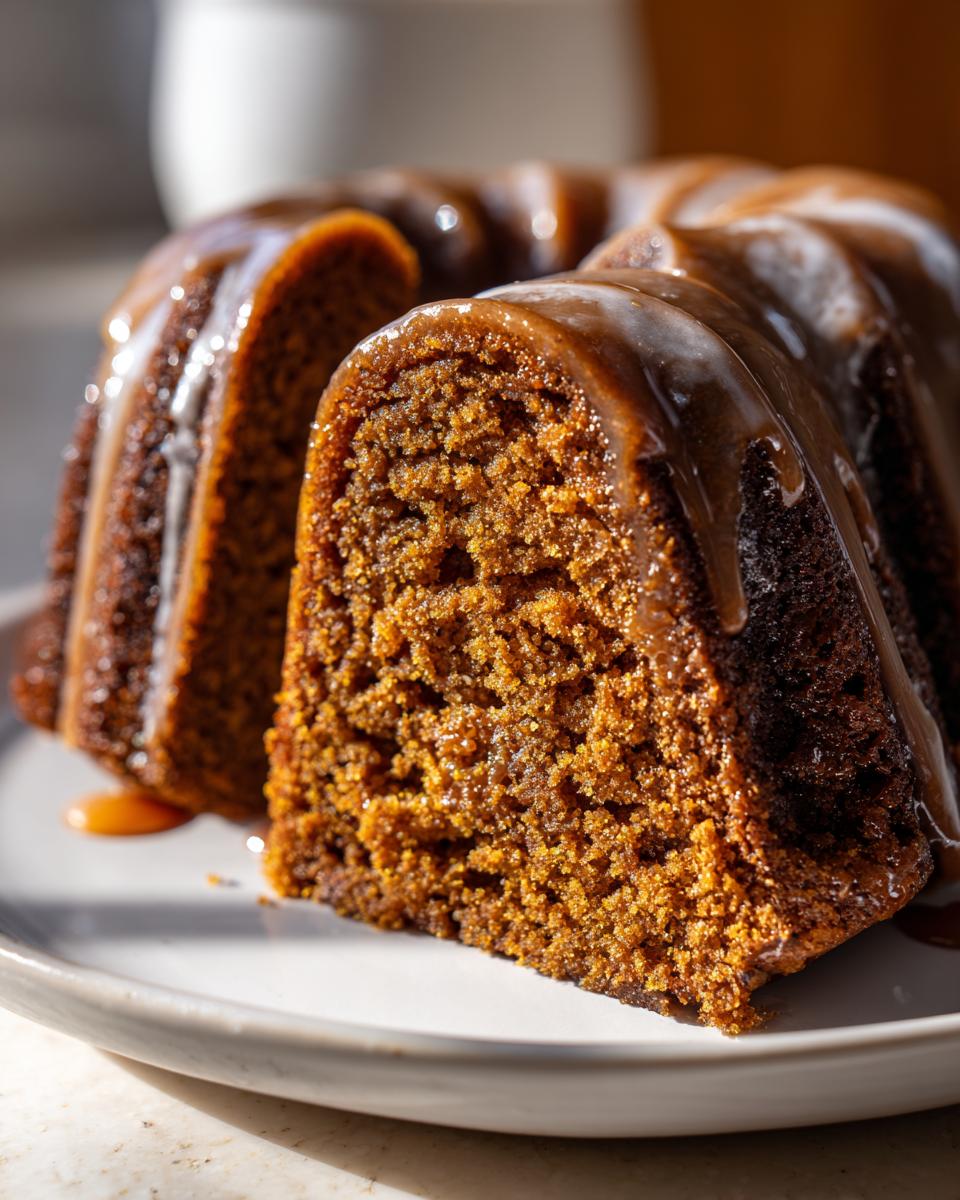 Irresistible Gingerbread Bundt Cake with Maple Glaze in 1 Hour 6 Gingerbread Bundt Cake with Maple Glaze - detail 2