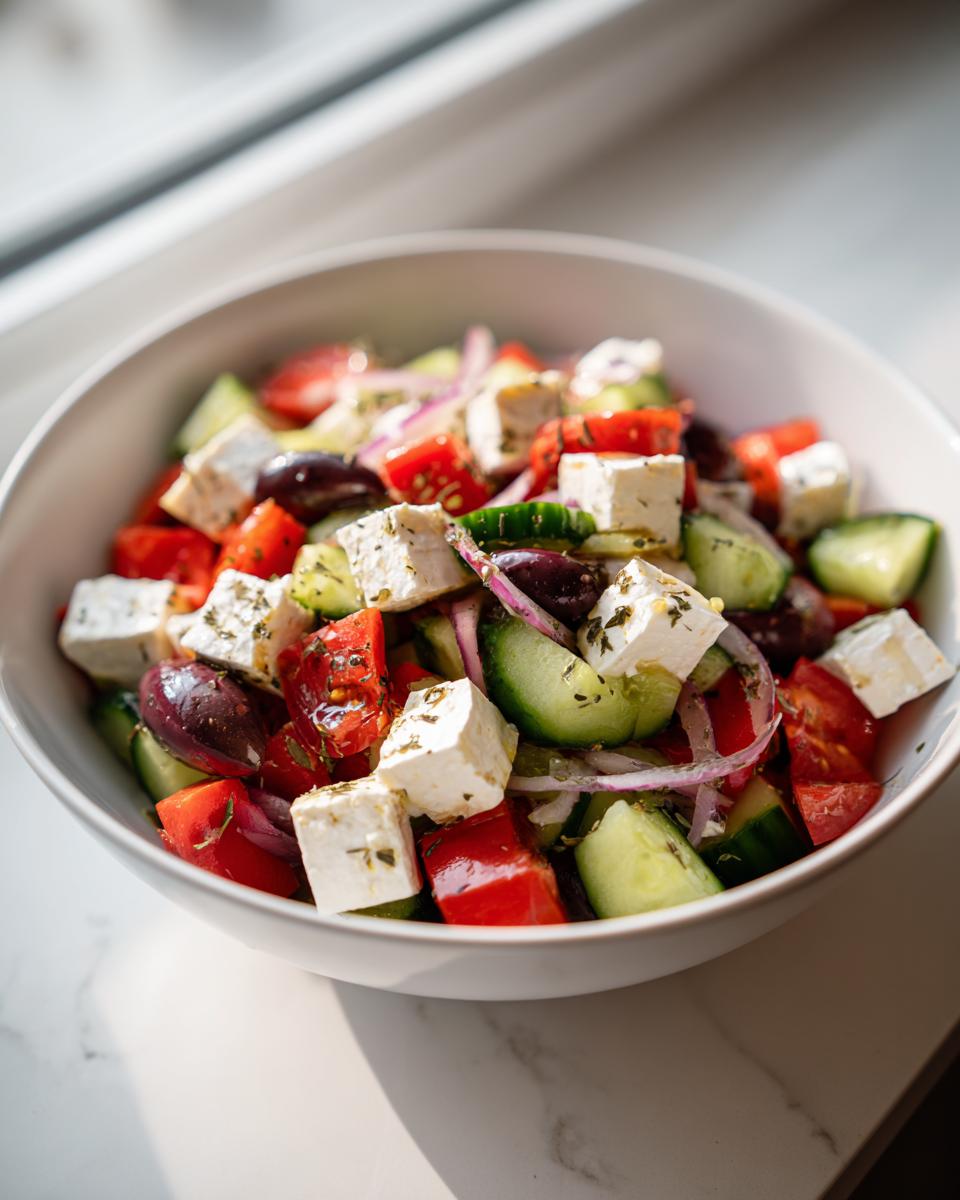 Greek Salad with Feta - detail 3