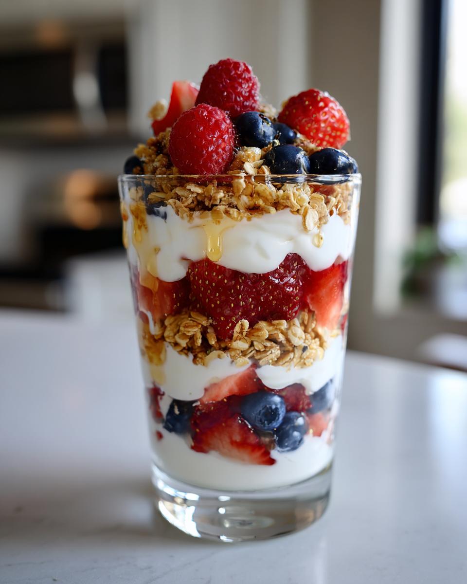 Greek Yogurt Berry Parfait - detail 1