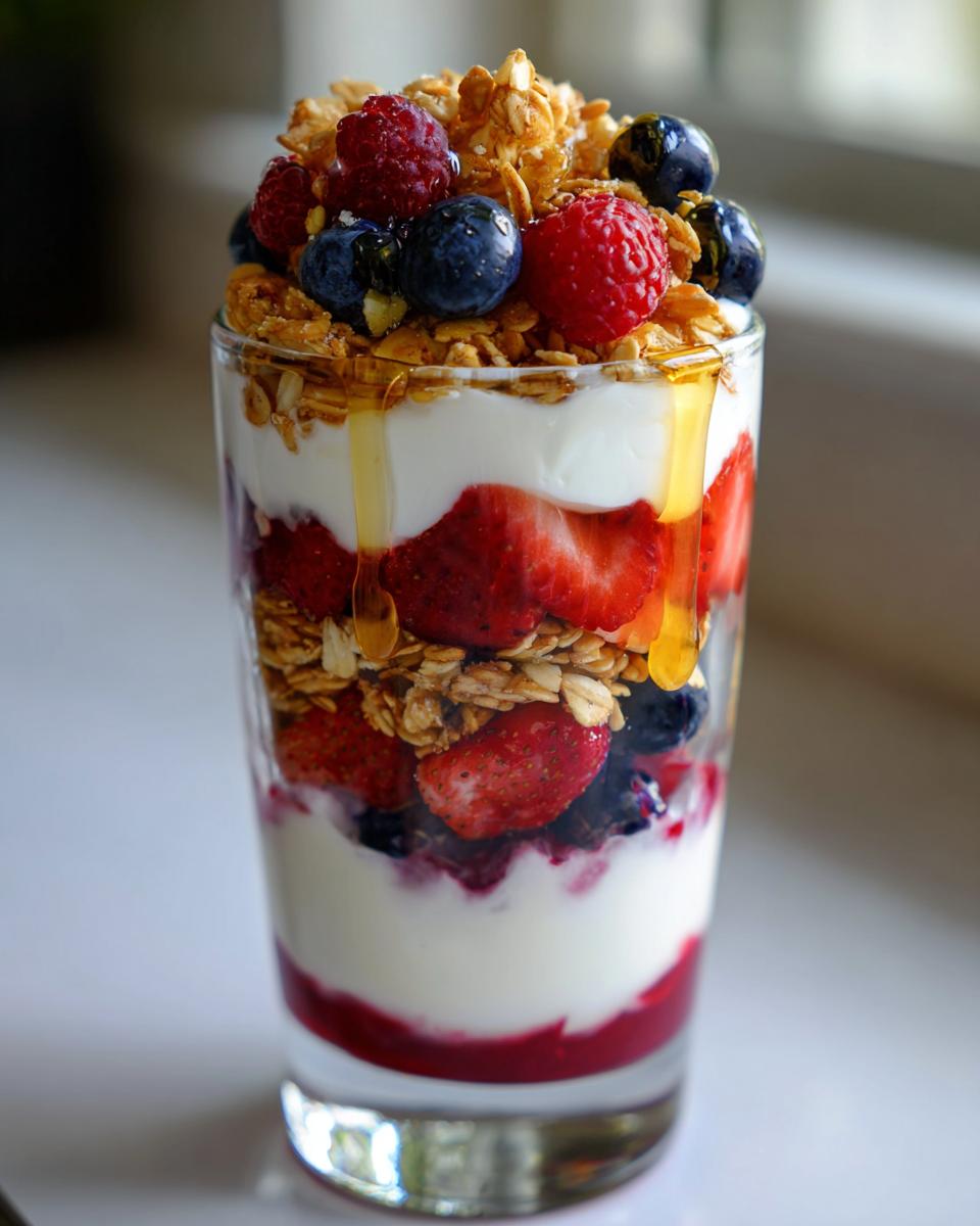 Greek Yogurt Berry Parfait - detail 2