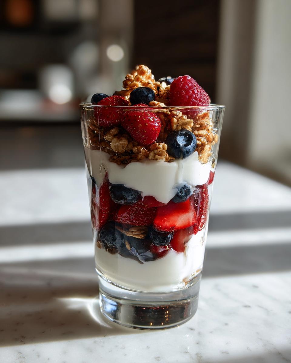 Greek Yogurt Berry Parfait - detail 3