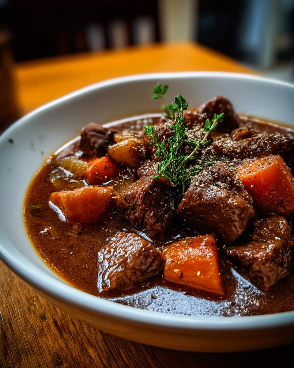 Hearty Beef & Guinness Stew: 2-Hour Irish Comfort Magic 6 Hearty Beef & Guinness Stew (Irish Style) - detail 1