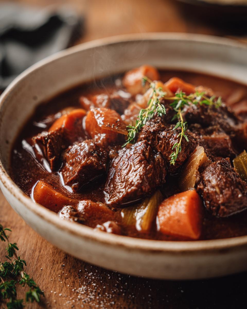 Hearty Beef & Guinness Stew: 2-Hour Irish Comfort Magic 8 Hearty Beef & Guinness Stew (Irish Style) - detail 3